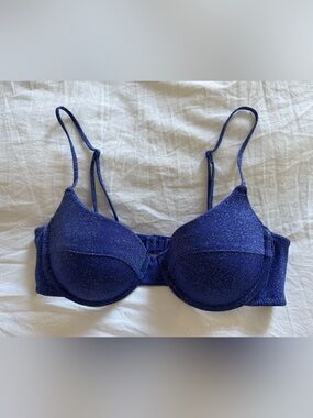 Triangl Sparkly Swimwear Bikini Top